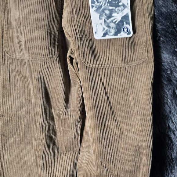 Arizona Jean Co Corduroy Pants Mens W28 L30 Cream Beige Vintage Deadstock NWT 19 - Picture 7 of 10